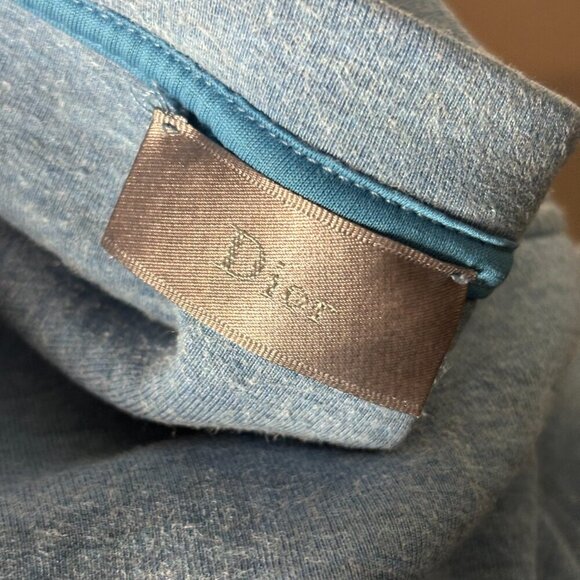 Christian Dior Women's Sz 3XL Embroidered Patch Crew Neck Stretch Sweater(1546) - Picture 5 of 6